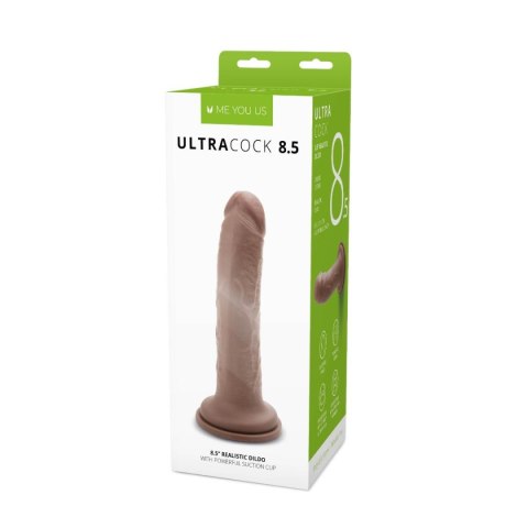Me You Us Silicone Ultra Cock Caramel 8.5 Me You Us Silicone Ultra Cock Caramel 8.5