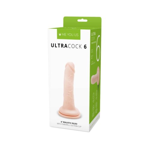 Me You Us Silicone Ultra Cock Flesh 6in Me You Us Silicone Ultra Cock Flesh 6in