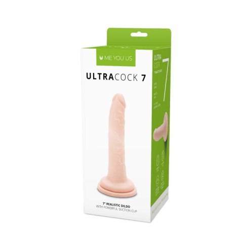 Me You Us Silicone Ultra Cock Flesh 7in Me You Us Silicone Ultra Cock Flesh 7in