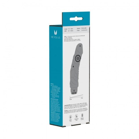 Wibrator-7,5"""""""""""""""" Perfect Pleasures Curved Veined Rambo Vibe ~ Black (2AA) Wibrator-7,5"""""""""""""""" Perfect Pleasures Curved Veined Rambo Vibe ~ Black (2AA)