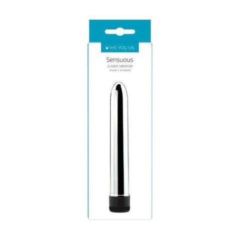 Wibrator- Me You Us Sensuous Smooth Vibrator Silver Wibrator- Me You Us Sensuous Smooth Vibrator Silver