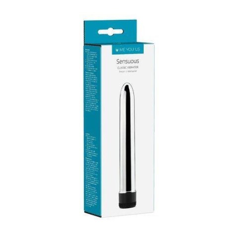 Wibrator- Me You Us Sensuous Smooth Vibrator Silver Wibrator- Me You Us Sensuous Smooth Vibrator Silver