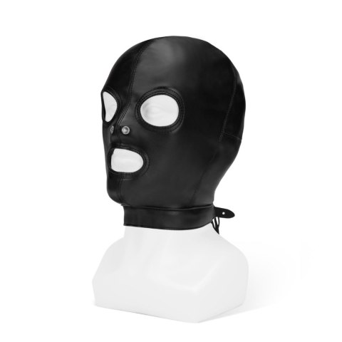 Me You Us Black Hood with Eyes Nose Mouth Me You Us Black Hood with Eyes Nose Mouth
