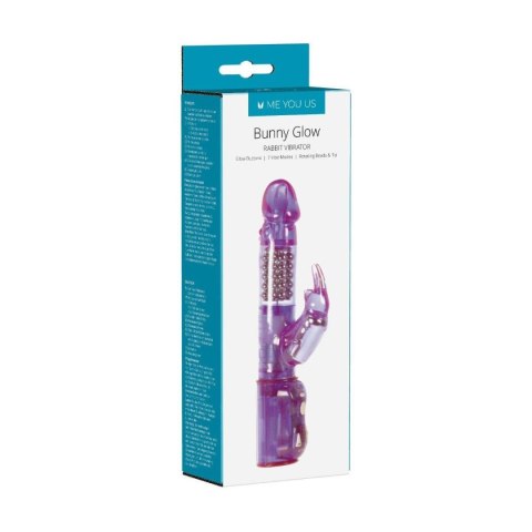 Me You Us Bunny Glow Rabbit Vibrator Purple Me You Us Bunny Glow Rabbit Vibrator Purple