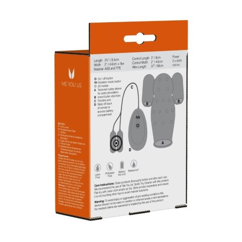 Me You Us Dual Power Masturbation Sleeve Me You Us Dual Power Masturbation Sleeve