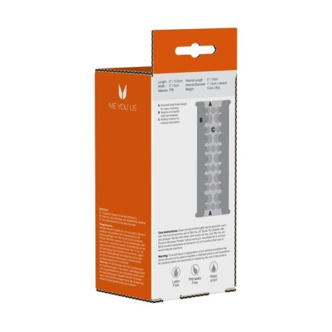 Me You Us Knobbly Dual End Stroker Me You Us Knobbly Dual End Stroker