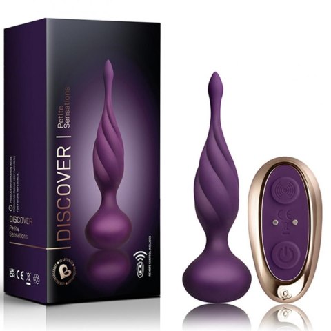 Rocks-Off - Petite Sensations Discover Anal Vibrator - Purple Rocks-Off - Petite Sensations Discover Anal Vibrator - Purple