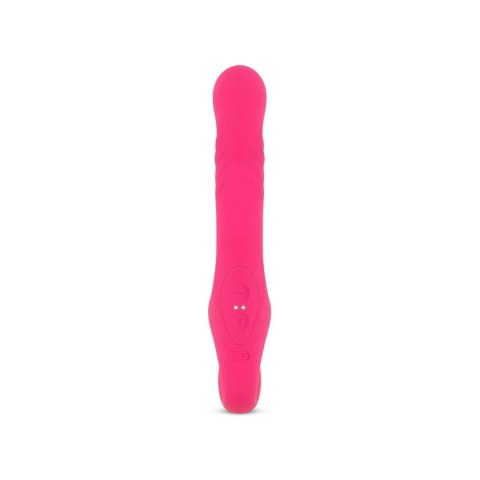 Teazers Strapless Strap On Vibrator - Pink