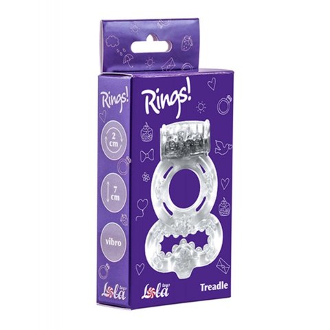Cockring Rings Treadle white Cockring Rings Treadle white