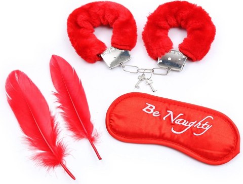 Fetish Fever - Bondage Set - 4 pieces - Red Fetish Fever - Bondage Set - 4 pieces - Red
