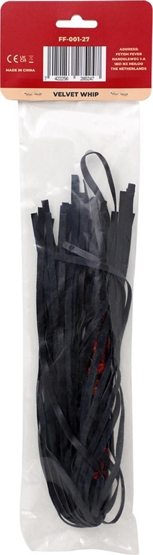 Fetish Fever - Velvet Whip - Red Fetish Fever - Velvet Whip - Red