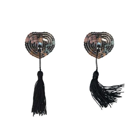 Pasties Burlesque Gipsy Silver Pasties Burlesque Gipsy Silver