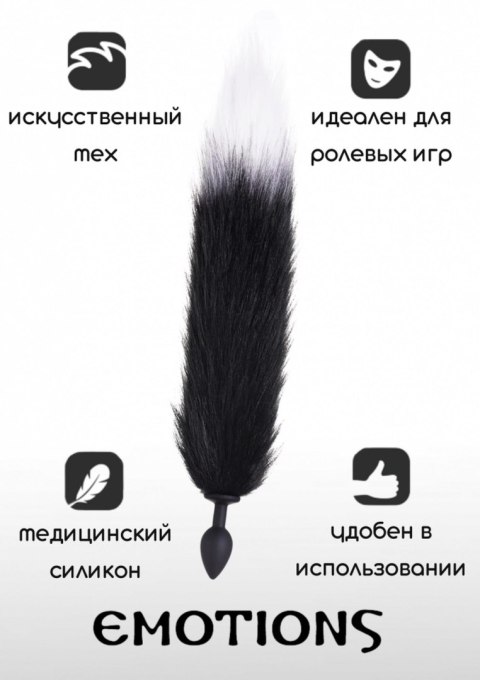 Plug-Butt Plug with Tail Emotions Furry Plug-Butt Plug with Tail Emotions Furry