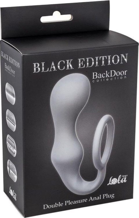 Plug-Double Pleasure Anal Plug Grey Plug-Double Pleasure Anal Plug Grey