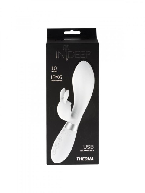Wibrator-Rechargeable Vibrator Indeep Theona White Wibrator-Rechargeable Vibrator Indeep Theona White