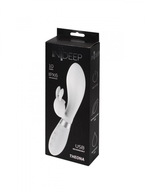 Wibrator-Rechargeable Vibrator Indeep Theona White Wibrator-Rechargeable Vibrator Indeep Theona White