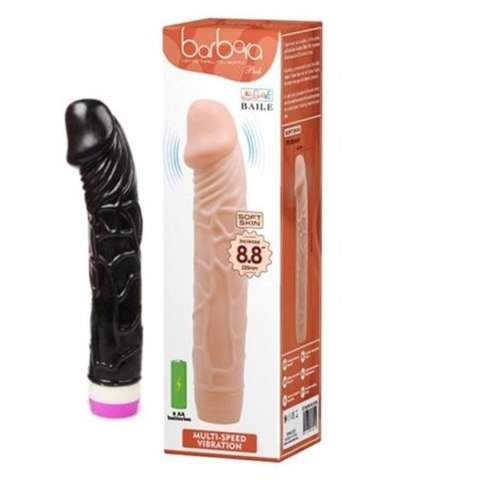 Barbara Classic Jelly Vibe Black 23 cm. Barbara Classic Jelly Vibe Black 23 cm.