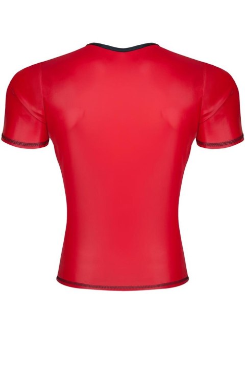 Męski t-shirt z wetlooka w serek S
