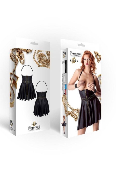 Bielizna-AVA001 sukienka czarna S Bielizna-AVA001 sukienka czarna S