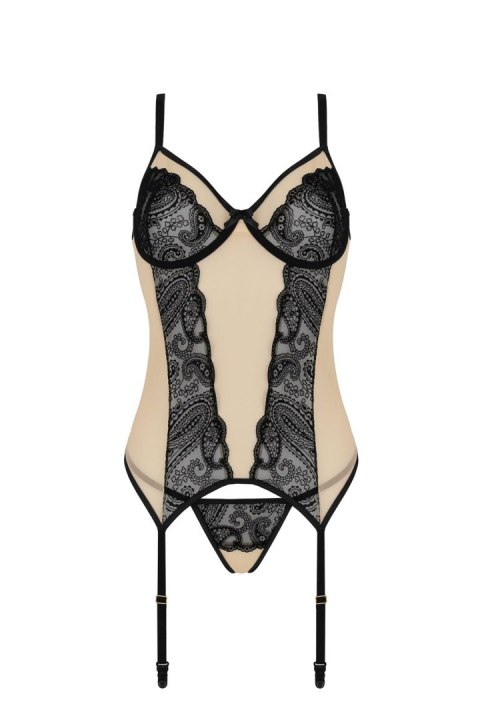 Bielizna-DAISY CORSET beige XXL/XXXL Bielizna-DAISY CORSET beige XXL/XXXL
