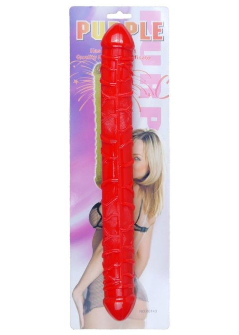 Dildo-Flexible Double Dong - Red Dildo-Flexible Double Dong - Red