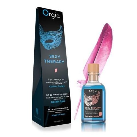 Żel-LIPS MASSAGE KIT COTTON CANDY - 100 ML Żel-LIPS MASSAGE KIT COTTON CANDY - 100 ML