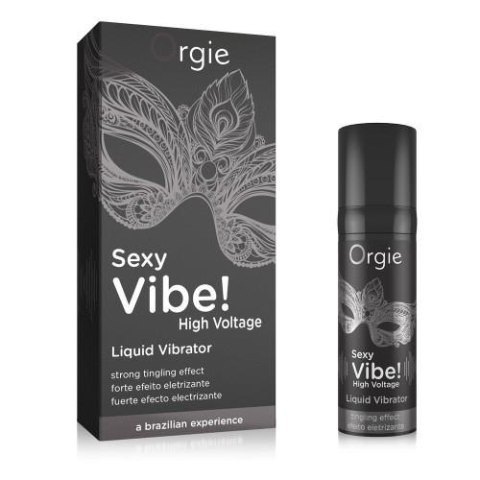 Żel-SEXY VIBE! HIGH VOLTAGE - LIQUID VIBRATOR - 15 ML Żel-SEXY VIBE! HIGH VOLTAGE - LIQUID VIBRATOR - 15 ML