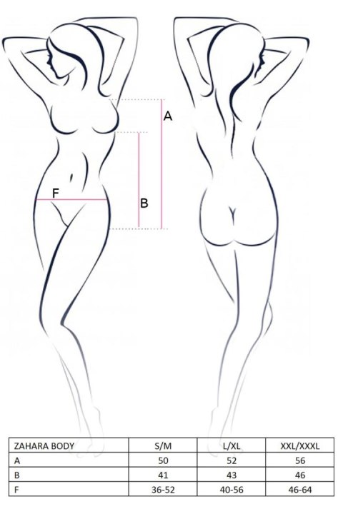 Bielizna-ZAHARA BODY black L/XL - Casmir Bielizna-ZAHARA BODY black L/XL - Casmir