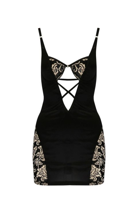 Bielizna-VICTORIA CHEMISE black XXL/XXXL - Casmir Bielizna-VICTORIA CHEMISE black XXL/XXXL - Casmir