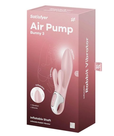 Air Pump Bunny 3 rose Air Pump Bunny 3 rose