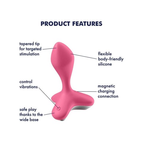 Plug-Vibrator Game Changer (Pink) Plug-Vibrator Game Changer (Pink)
