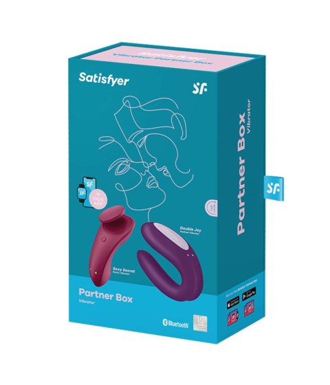 Wibrator-Partner Box 1 (Double Joy + Sexy Secret) Wibrator-Partner Box 1 (Double Joy + Sexy Secret)