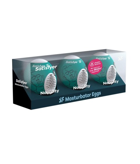 Masturbator-Eggs (set of 3 Naughty) Masturbator-Eggs (set of 3 Naughty)