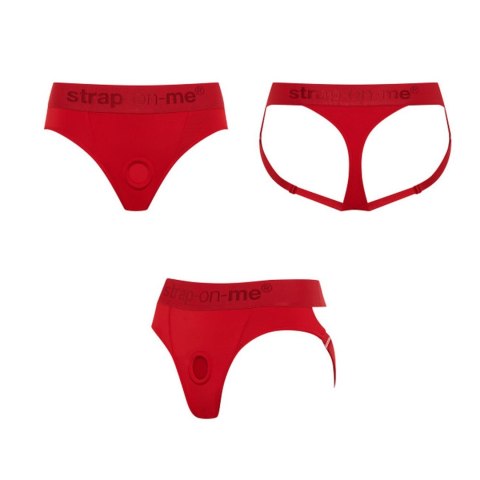 HARNESS LINGERIE HEROINE - L - RED HARNESS LINGERIE HEROINE - L - RED