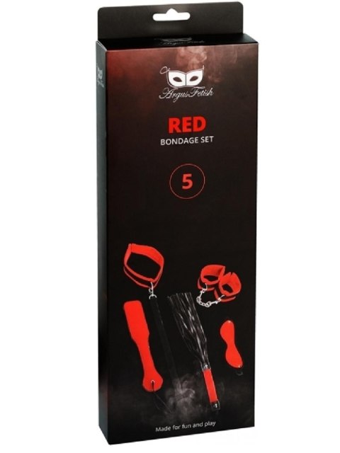 Red Bondage Set Red Bondage Set