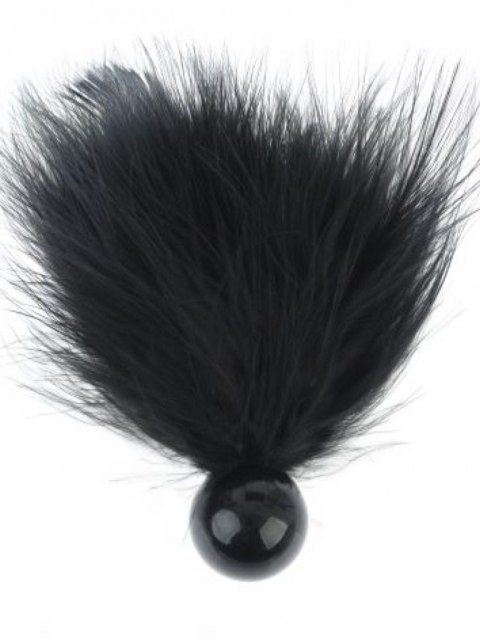 Tickler with Ball Black Tickler with Ball Black