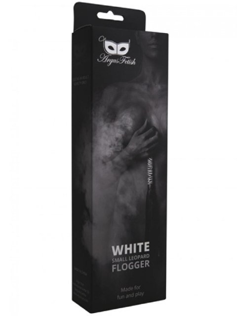 White Small Leopard Flogger White Small Leopard Flogger