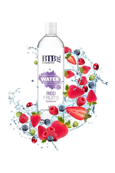 BTB WATER BASED FLAVORED RED FRUITS LUBRICANT 250ML BTB WATER BASED FLAVORED RED FRUITS LUBRICANT 250ML