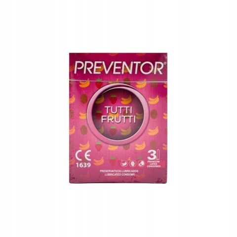 Tutti Frutti 3 Premium Latex Condoms Tutti Frutti 3 Premium Latex Condoms