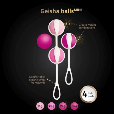 Geisha Balls MINI - Raspberry Geisha Balls MINI - Raspberry