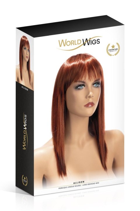 PERRUQUE ALLISON LONGUE ROUSSE PERRUQUE ALLISON LONGUE ROUSSE
