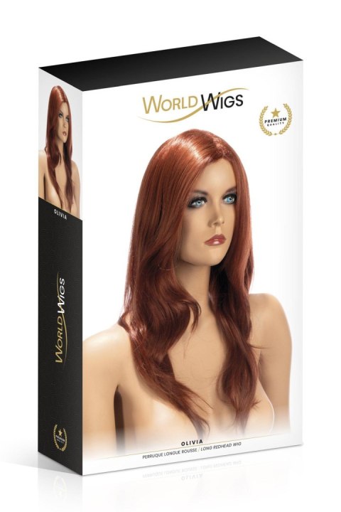 PERRUQUE OLIVIA LONGUE ROUSSE PERRUQUE OLIVIA LONGUE ROUSSE
