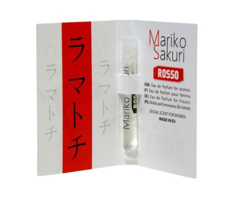 Feromony-Mariko Sakuri ROSSO 1ml. Feromony-Mariko Sakuri ROSSO 1ml.