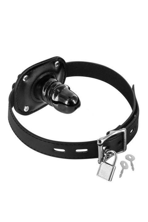 GAG WITH SMALL DONG BLACK (Size: T1) GAG WITH SMALL DONG BLACK (Size: T1)
