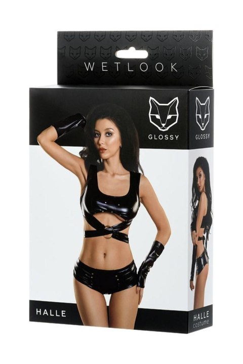 Glossy Sexy set of 3 HALLE - black XL Glossy Sexy set of 3 HALLE - black XL