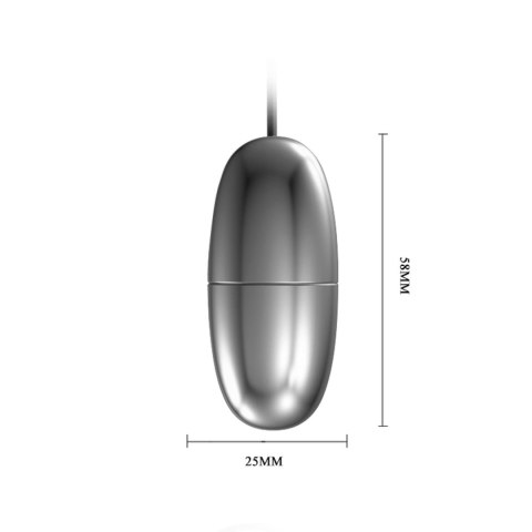 Silver Vibrating Egg