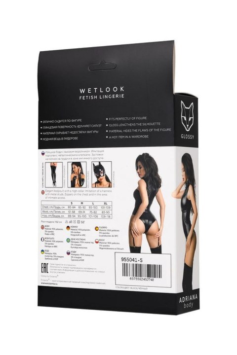 Wetlook body Adriana - black S Wetlook body Adriana - black S