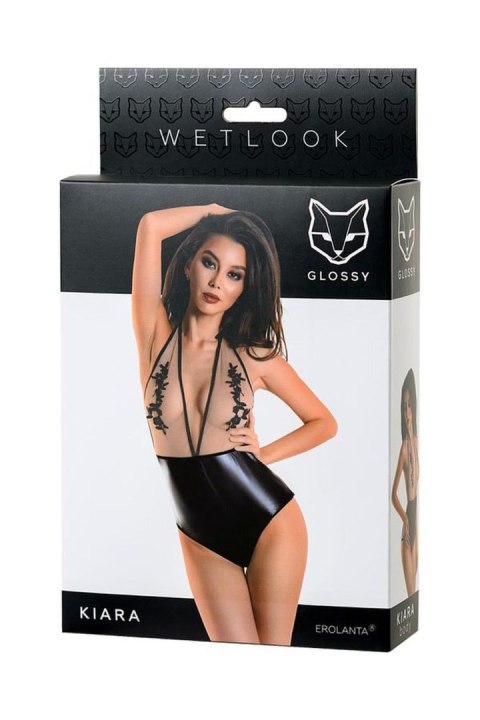 Wetlook body dress KIARA - black M Wetlook body dress KIARA - black M