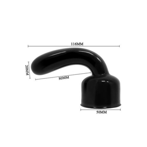 G Spot Pleaser Wand Massager Head Transparent G Spot Pleaser Wand Massager Head Transparent