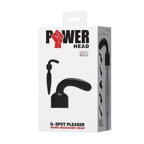 G Spot Pleaser Wand Massager Head Transparent G Spot Pleaser Wand Massager Head Transparent